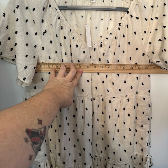 NWT Madewell Linen Blend Lorelei Mini Women’s Dress Size Small - Picture 11 of 13